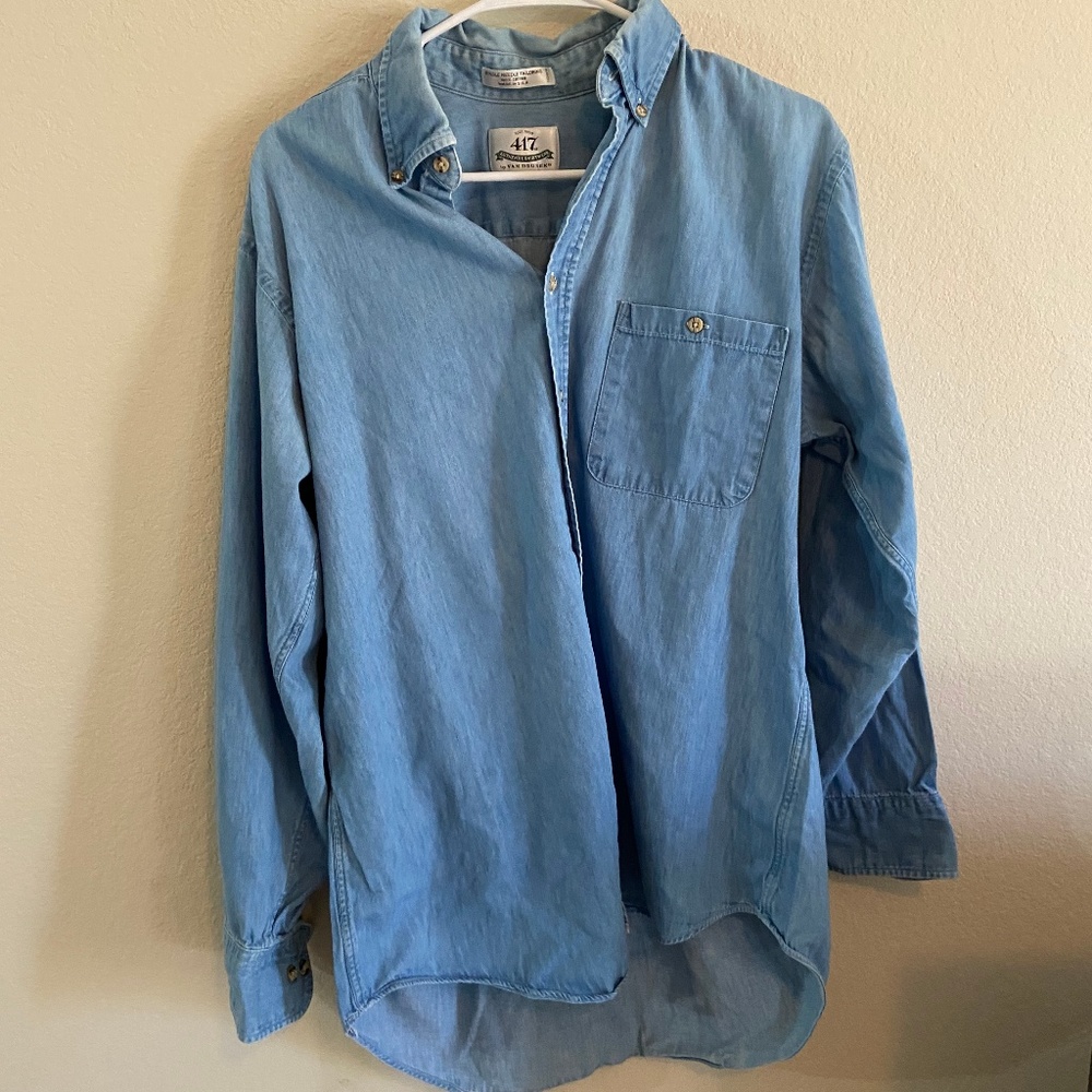 Large Chambray Shirt